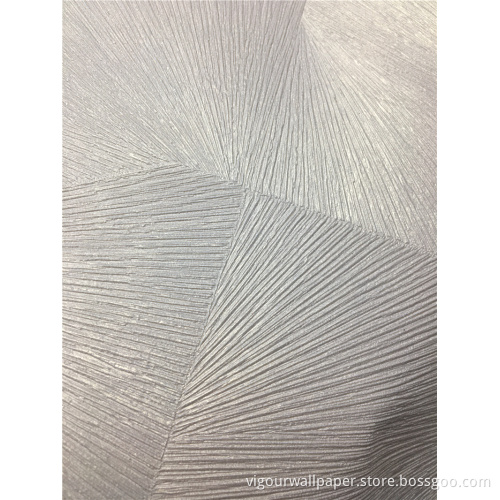 Plain Wall paper Embossed Modern Home Decor Wallpaper